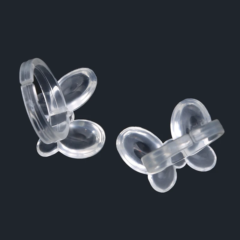 50pcs Butterfly Nail Polish Clear Joint Ring Clear Color Drawing Practical Fake Nail Tools
50pcs Butterfly Nail Polish Clear Joint Ring Clear Color Drawing Practical Fake Nail Tools