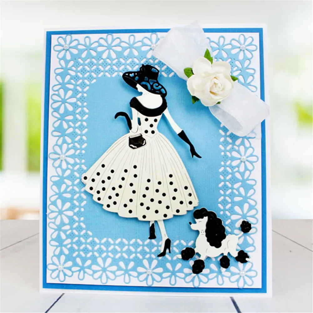 2018 New Women&Dog DIY Metal Cutting Dies Stencils Scrapbooking Embossing For Card DIY Gift Craft Tool Photo Album Decor Die Cut
2018 New Women&Dog DIY Metal Cutting Dies Stencils Scrapbooking Embossing For Card DIY Gift Craft Tool Photo Album Decor Die Cut