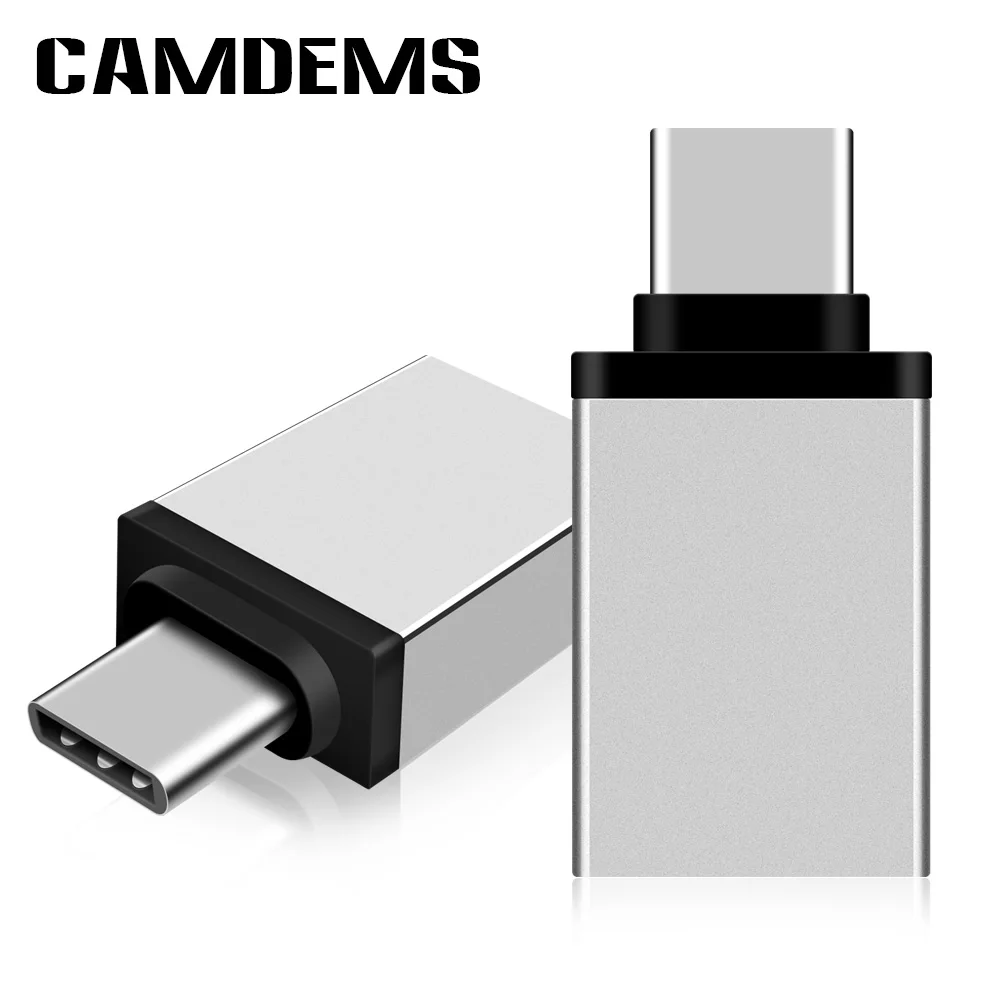 CAMDEMS 100pcs/lot Metal USB Type C Male to USB 3.0 Female Converter Adapter OTG for Samsung S8 for MacBook Series LG 100pcs
CAMDEMS 100pcs/lot Metal USB Type C Male to USB 3.0 Female Converter Adapter OTG for Samsung S8 for MacBook Series LG 100pcs
