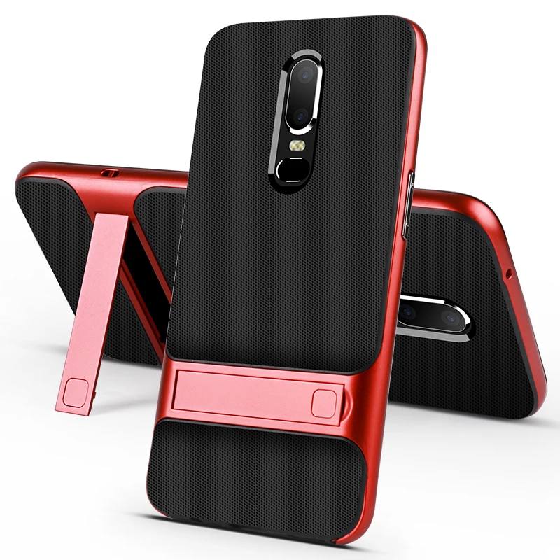 OnePlus 6 case Oneplus 5T cover anti-shock hybrid soft TPU &hard bumper case for Oneplus 7 Pro 6T 5 3 3T stand phone cover shell
OnePlus 6 case Oneplus 5T cover anti-shock hybrid soft TPU &hard bumper case for Oneplus 7 Pro 6T 5 3 3T stand phone cover shell