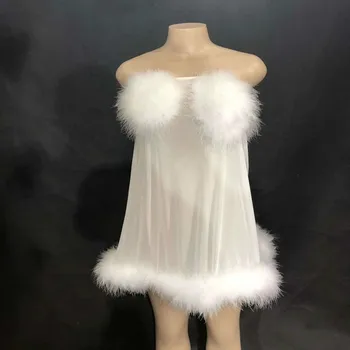 Women Sexy Stage Mesh See Through Dress Birthday Celebrate Dresses Nightclub Party Sleeveless Dance Costume Singer Outfits DJ
Women Sexy Stage Mesh See Through Dress Birthday Celebrate Dresses Nightclub Party Sleeveless Dance Costume Singer Outfits DJ