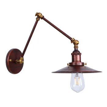 Half rusty American Village Wall Lamp E27 Bulb with lampshade Bedroom Iron wall light restaurant bar led wall lamp RWL0020
Half rusty American Village Wall Lamp E27 Bulb with lampshade Bedroom Iron wall light restaurant bar led wall lamp RWL0020