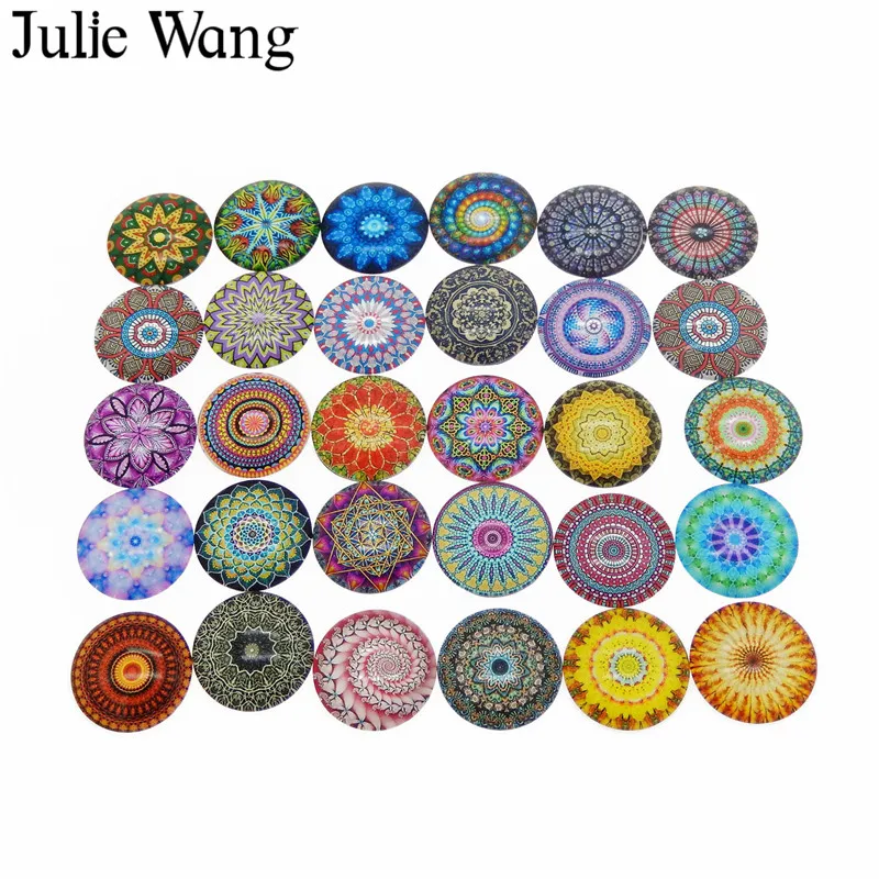 Julie Wang 1 упаковка 12/20/25 мм индийский хиппи богемное искусственное ожерелье из