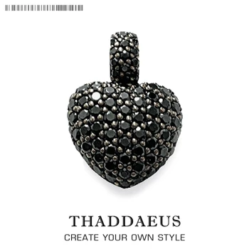 Pendant Black Heart Pave ,2019 Winter Trendy Brand New Fashion Glam 925 Sterling Silver Jewelry Europe Bijoux Gift For Woman
Pendant Black Heart Pave ,2019 Winter Trendy Brand New Fashion Glam 925 Sterling Silver Jewelry Europe Bijoux Gift For Woman