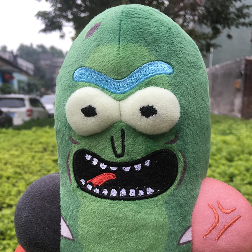 45cm Funny Rick And Morty Plush Toys Doll Cute Pickle Rick Plush Soft Pillow Stuffed Toys for Children Kids Christmas Gifts
45cm Funny Rick And Morty Plush Toys Doll Cute Pickle Rick Plush Soft Pillow Stuffed Toys for Children Kids Christmas Gifts
