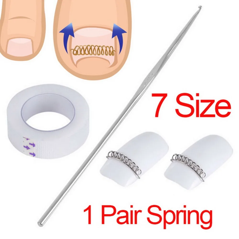 one pair spring+tool Fixer pedicure Recover foot care nail tool Correction file acronyx wire corrector for toes ingrown toenails
one pair spring+tool Fixer pedicure Recover foot care nail tool Correction file acronyx wire corrector for toes ingrown toenails