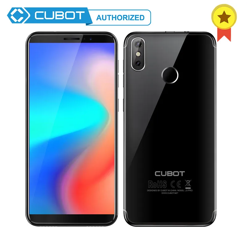 

Cubot J3 Pro 18:9 5.5''Screen Android Go MT6739 Quad Core 1GB RAM 16GB ROM Smartphone 2800mAh Dual Back Cameras 4G Fingerprint