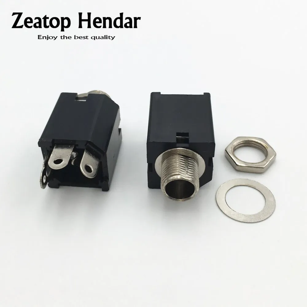 100Pcs 6.35mm 1/4" 3 Foot Mono Female Chassis Socket 6.35 Audio Microphone / Guitar Jack Panel Mount Solder Connector
100Pcs 6.35mm 1/4" 3 Foot Mono Female Chassis Socket 6.35 Audio Microphone / Guitar Jack Panel Mount Solder Connector