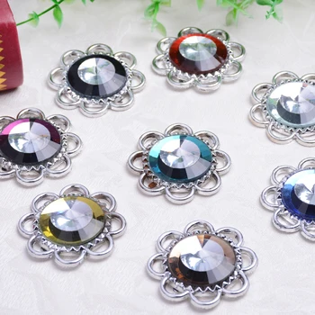 40Pcs 5CM Wide Shinning Crystal Beads Buckle Rhinestone Decorative Button Hanging Ornaments DIY Sofa Valance Curtain Accessories
40Pcs 5CM Wide Shinning Crystal Beads Buckle Rhinestone Decorative Button Hanging Ornaments DIY Sofa Valance Curtain Accessories