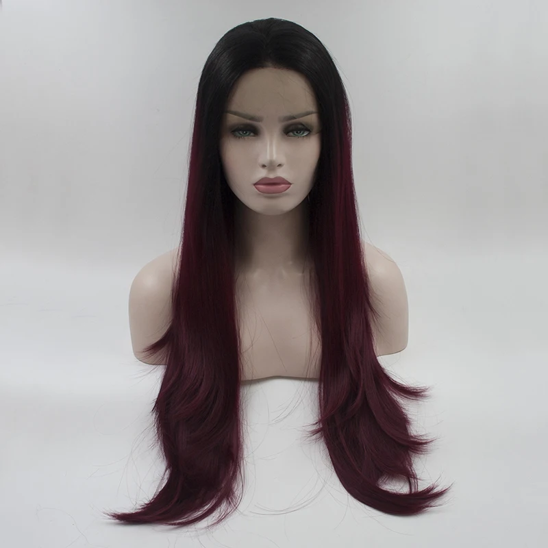 Fantasy Beauty Ombre Dark Red Long Straight Wig Synthetic Lace Wigs for Black Women
Fantasy Beauty Ombre Dark Red Long Straight Wig Synthetic Lace Wigs for Black Women