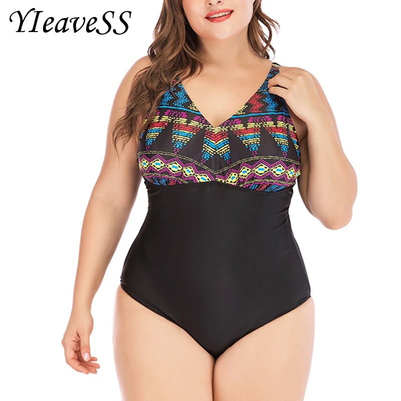 5XL Large Big Plus Size Swimwear For Women Sexy One Piece Swimsuit 2019 Slimming Female Print Retro Beach Bathing Suit Bodysuit
5XL Large Big Plus Size Swimwear For Women Sexy One Piece Swimsuit 2019 Slimming Female Print Retro Beach Bathing Suit Bodysuit