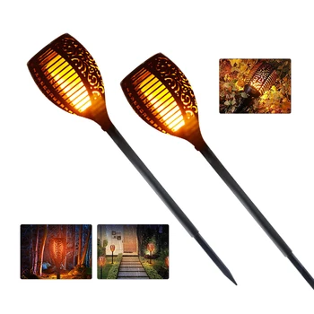 Solar Powered LED Flame Lamp Waterproof 96LEDs Solar Lamp Simulated Flame Torch Light Outdoor Solar LED Lawn Lights Garden Decor
Solar Powered LED Flame Lamp Waterproof 96LEDs Solar Lamp Simulated Flame Torch Light Outdoor Solar LED Lawn Lights Garden Decor