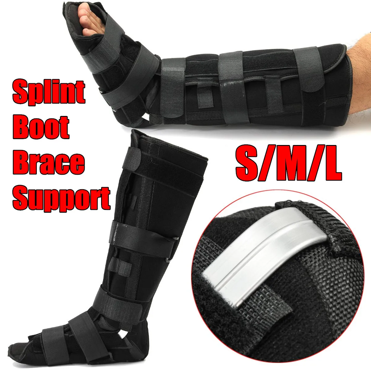 S/M/L Size Safety Ankle support Sport Elastic Splint Straps Legging Support Foot Orthosis Stabilizer Brace Guard Ankle Protector
S/M/L Size Safety Ankle support Sport Elastic Splint Straps Legging Support Foot Orthosis Stabilizer Brace Guard Ankle Protector