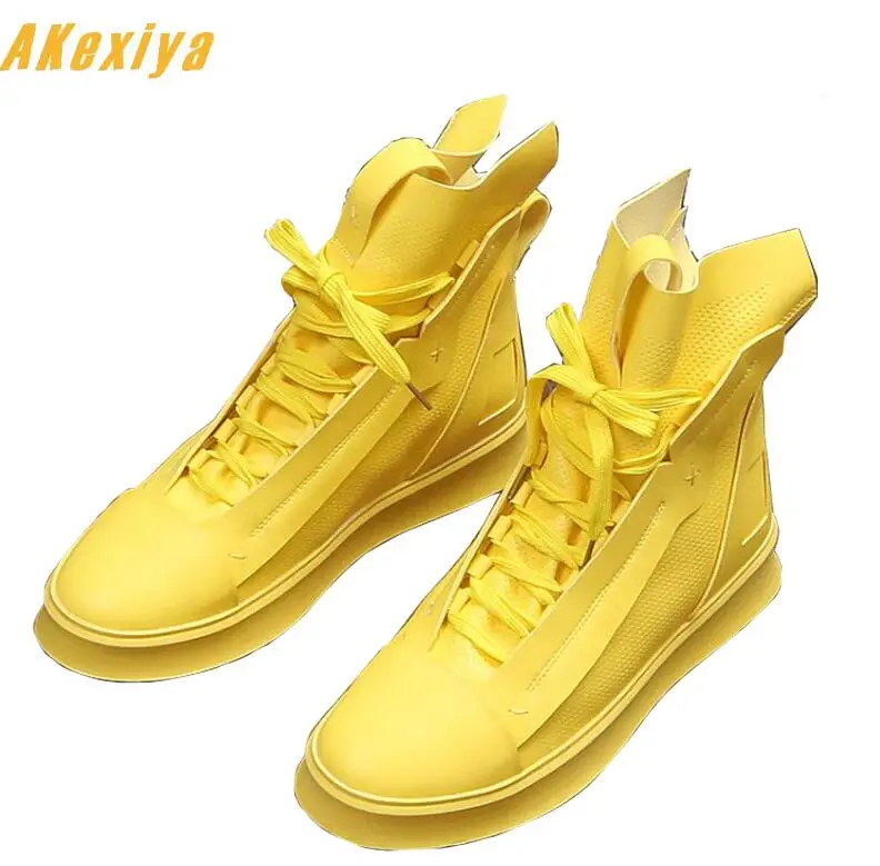 streets Trendy Men's Designer Shoes high tops zipper Platform Casual Flats lace-up Shoes Male Dress Wedding Prom shoes
streets Trendy Men's Designer Shoes high tops zipper Platform Casual Flats lace-up Shoes Male Dress Wedding Prom shoes
