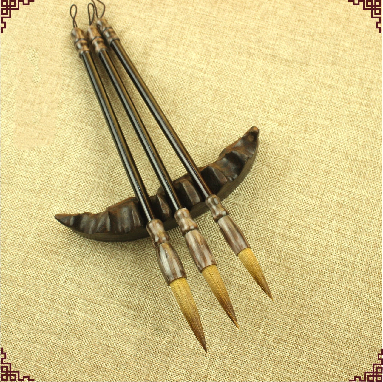 2018 New Chinese Traditional Calligraphy Pen Brush Regular Script Calligraphy Practice Brushes Weasel Hair Writing Brush 3pcs
2018 New Chinese Traditional Calligraphy Pen Brush Regular Script Calligraphy Practice Brushes Weasel Hair Writing Brush 3pcs