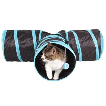 Foldable 3 Holes Pet Cat Tunnel Toys Indoor Outdoor Pet Cats Training Toy Kitten Rabbit Funny Cat Tunnel House Toys
Foldable 3 Holes Pet Cat Tunnel Toys Indoor Outdoor Pet Cats Training Toy Kitten Rabbit Funny Cat Tunnel House Toys