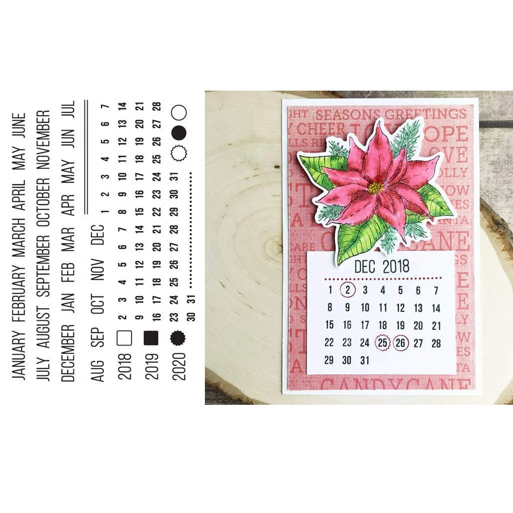 Calendar Story Silicone Stamp Rubber Seal Transparent Clear For Scrapbook Album Embossing Decor DIY Crafts 4x6in
Calendar Story Silicone Stamp Rubber Seal Transparent Clear For Scrapbook Album Embossing Decor DIY Crafts 4x6in