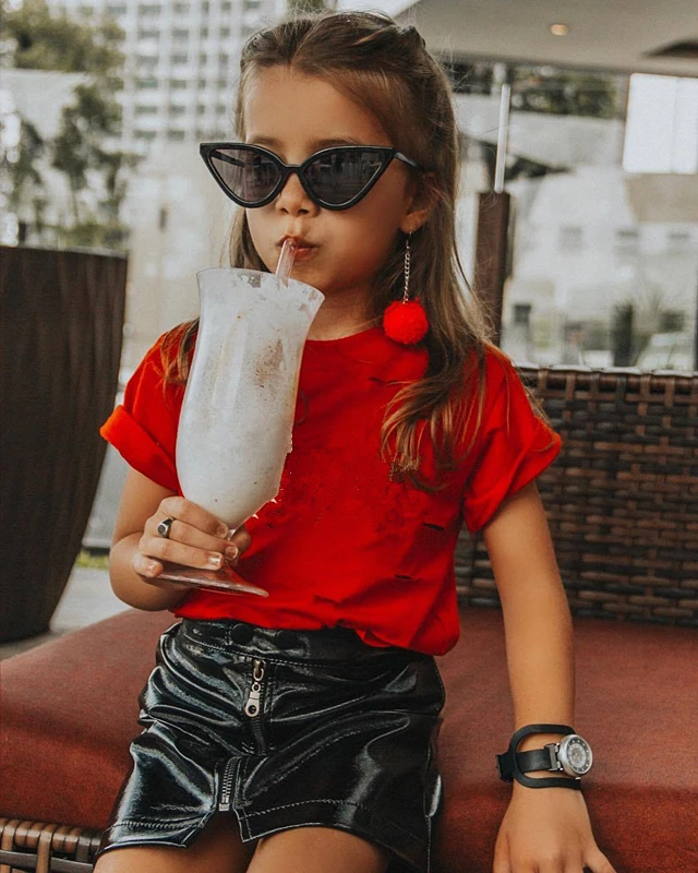 Children Summer Skirt Cool Red Black Pu Leather Mini Skirt Zipper Short Wrap Skirt Kids Girls Clothes
Children Summer Skirt Cool Red Black Pu Leather Mini Skirt Zipper Short Wrap Skirt Kids Girls Clothes