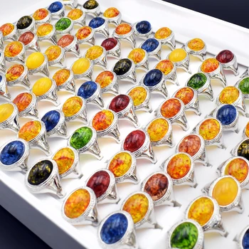 EKUSTYEE 12 Pieces Mix Romantic Wedding Rings for Women Men Fashion Oval Stone Rings Jewelry Wholesale
EKUSTYEE 12 Pieces Mix Romantic Wedding Rings for Women Men Fashion Oval Stone Rings Jewelry Wholesale