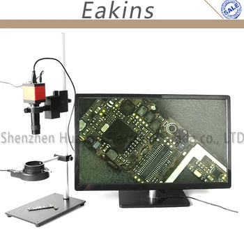 HD 720P 13MP HDMI VGA Industrial Digital Video Microscope Camera+120X C mount Lens+144 LEDLight+Stand Holder For PCB Repair
HD 720P 13MP HDMI VGA Industrial Digital Video Microscope Camera+120X C mount Lens+144 LEDLight+Stand Holder For PCB Repair
