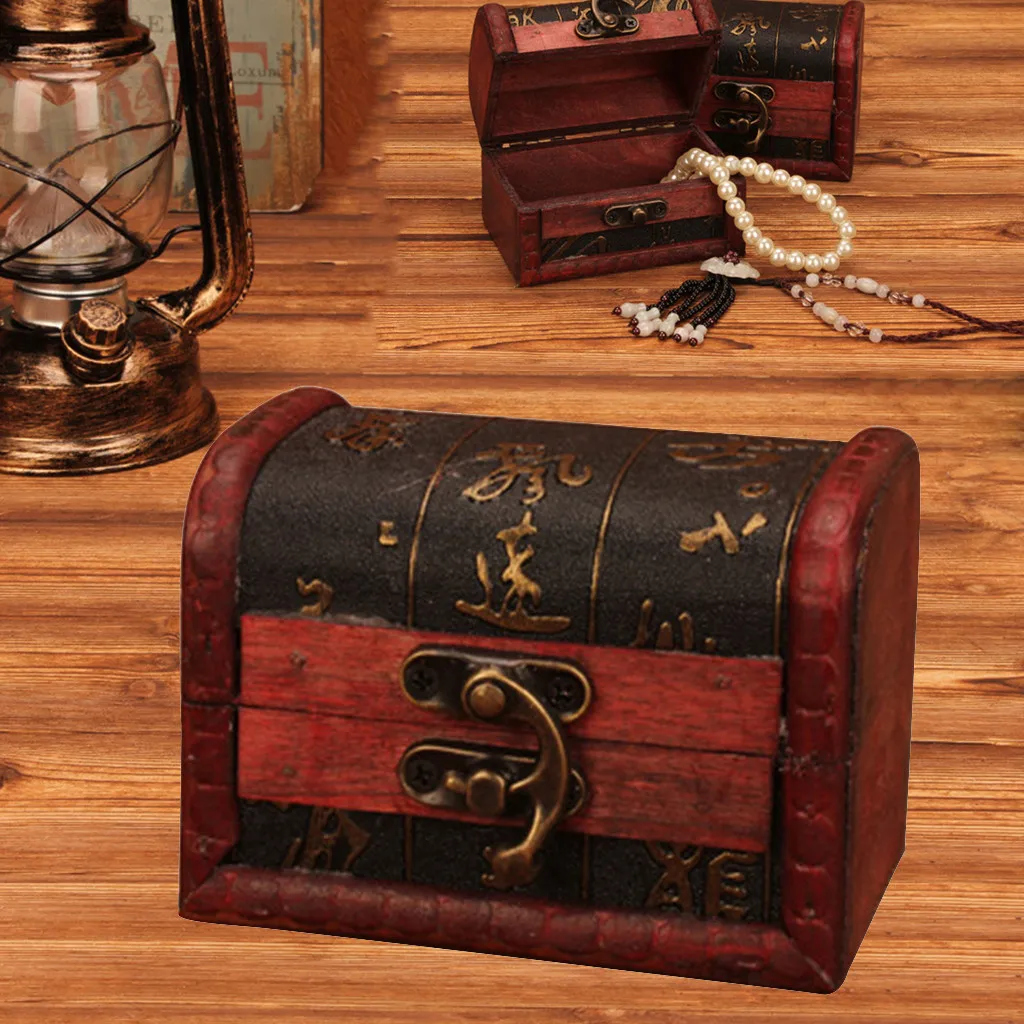 2019 New Jewelry Box Vintage Wood Handmade Box With Mini Metal Lock For Storing Jewelry Treasure Pearl Dropshipping
2019 New Jewelry Box Vintage Wood Handmade Box With Mini Metal Lock For Storing Jewelry Treasure Pearl Dropshipping