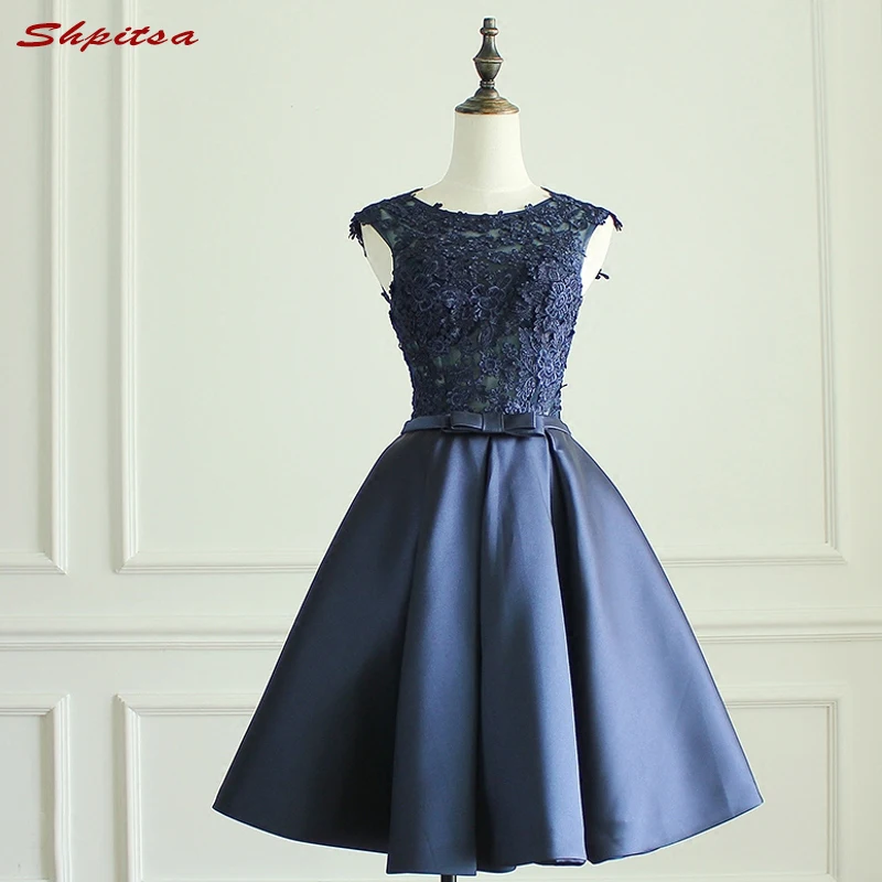 Sexy Navy Blue Short Lace Cocktail Dresses Womens Prom Coctail Dress for Party Dress jurk vestidos de coctel renda
Sexy Navy Blue Short Lace Cocktail Dresses Womens Prom Coctail Dress for Party Dress jurk vestidos de coctel renda