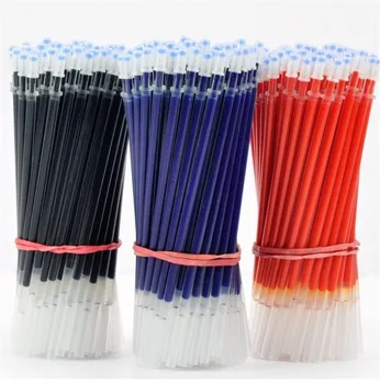 100Pcs Bullet Gel Pen Refill Black Blue Red Ink Stationary Student School Office Stationery Store Fine Medium Point 0.5mm 0.38mm
100Pcs Bullet Gel Pen Refill Black Blue Red Ink Stationary Student School Office Stationery Store Fine Medium Point 0.5mm 0.38mm