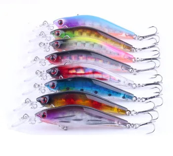 HENGJIA 8PCS NEW fishing tackle fishing lures minnow bait suspending minnow 80mm/6.3g
HENGJIA 8PCS NEW fishing tackle fishing lures minnow bait suspending minnow 80mm/6.3g