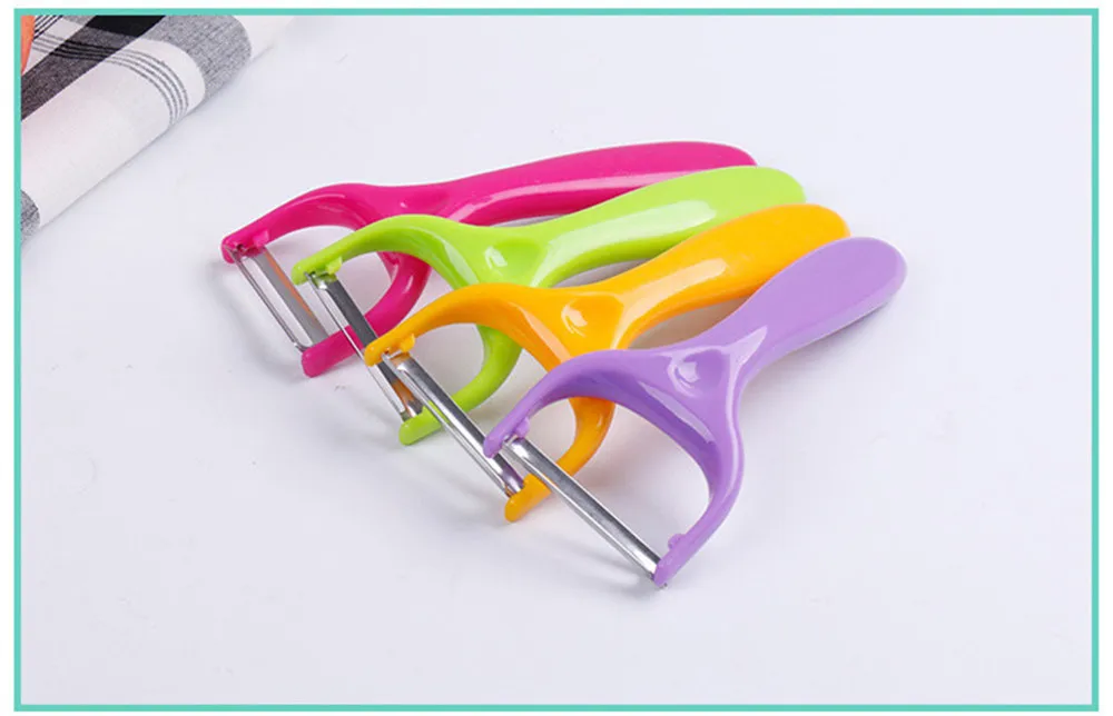 

Creative Stainless Steel Ceramics Fruit Peeler Parer Kitchen Tool vegetable peeler potato melon Paring knife kitchen gadgets