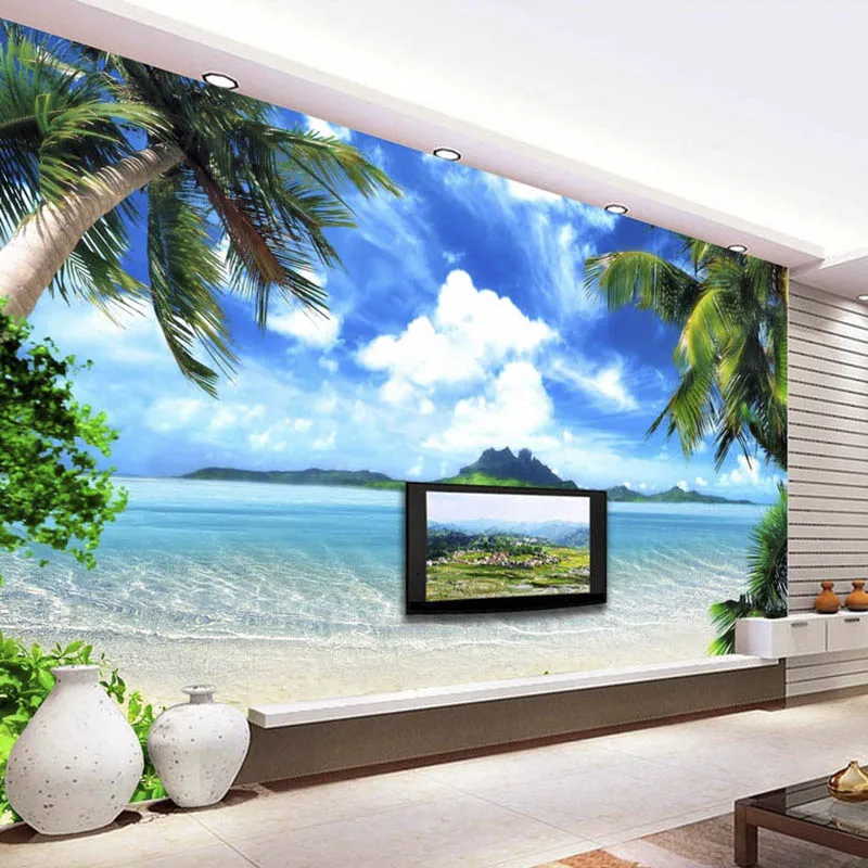 3D Wallpaper Mural Decor Photo Backdrop Island scenery TV Backdrop Bedroom Photo Wall Paper 3D Living Room Wallpaper 3D Painting
3D Wallpaper Mural Decor Photo Backdrop Island scenery TV Backdrop Bedroom Photo Wall Paper 3D Living Room Wallpaper 3D Painting
