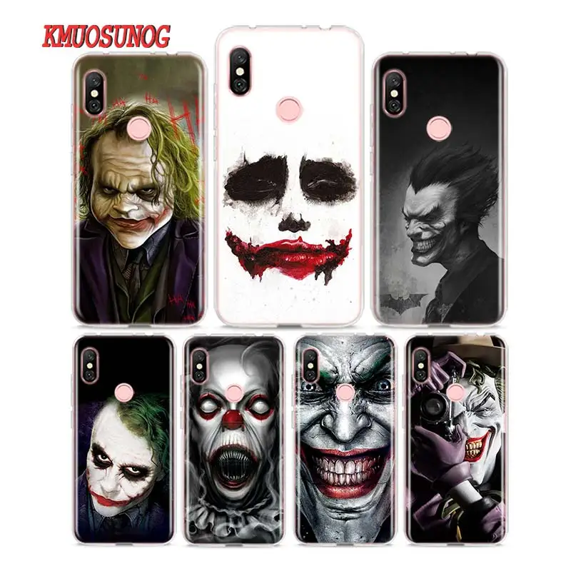 Silicone Phone Case crazy Joker face for Redmi 7 Y3 Y2 S2 Xiaomi Redmi Note 7 6 6A 5 5A Pro Plus 4 4X Cover
Silicone Phone Case crazy Joker face for Redmi 7 Y3 Y2 S2 Xiaomi Redmi Note 7 6 6A 5 5A Pro Plus 4 4X Cover