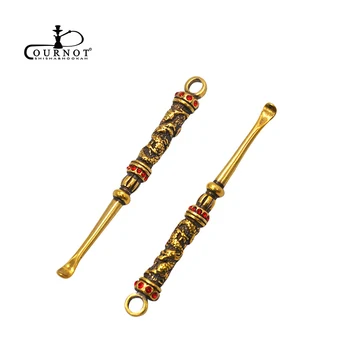 Brass Dragon Winding Column Metal Snuff Spoon Sniffer Snorter Powder Hoover Hooteer Snuff Tobacco Pipe Shovel Access
Brass Dragon Winding Column Metal Snuff Spoon Sniffer Snorter Powder Hoover Hooteer Snuff Tobacco Pipe Shovel Access