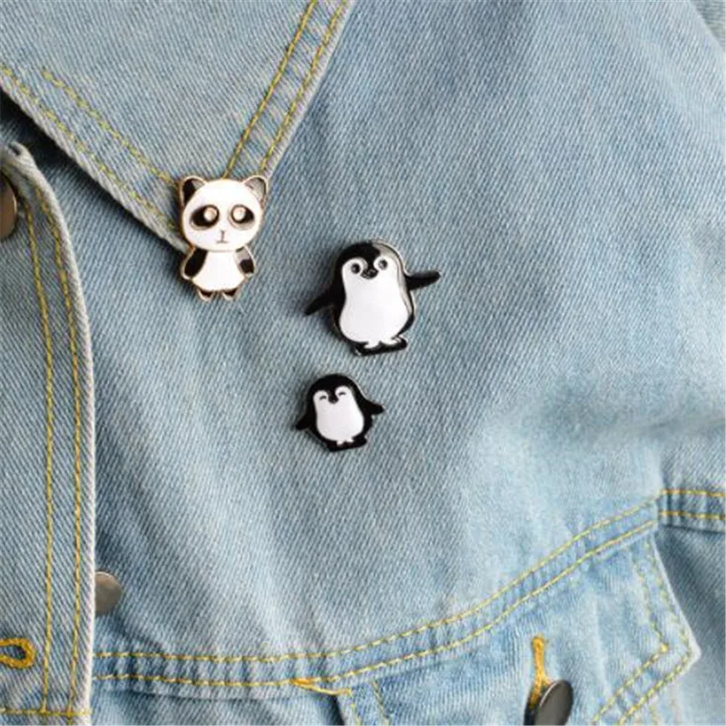 WKOUD High quality Cartoon Cute Enamel Pin Penguin Panda Animal Pins Anime Icons Women Brooches Badge Hat Jewelry Brooch
WKOUD High quality Cartoon Cute Enamel Pin Penguin Panda Animal Pins Anime Icons Women Brooches Badge Hat Jewelry Brooch