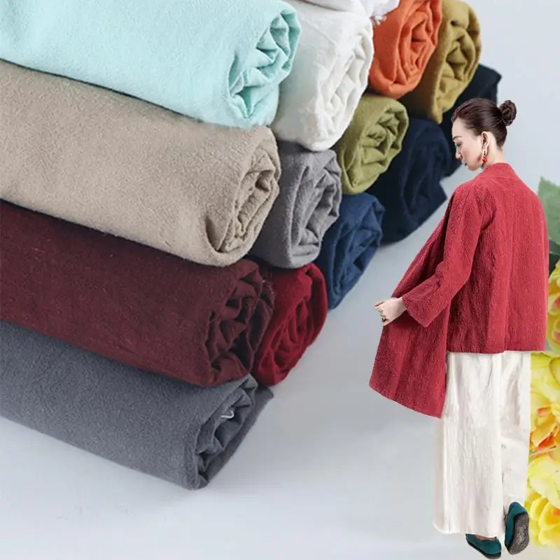 Soft Linen Cotton Fabric Pure Natural Flax Cambric Eco DIY Clothes Patchwork Fabric Organic Material 15 Colors 130x100cm #
Soft Linen Cotton Fabric Pure Natural Flax Cambric Eco DIY Clothes Patchwork Fabric Organic Material 15 Colors 130x100cm #