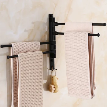 European Space Aluminum Bathroom Towel Rack Rotating Rod Towel Rack Hotel Towel Rack 3 Bar Movable Pole Wall Mounted
European Space Aluminum Bathroom Towel Rack Rotating Rod Towel Rack Hotel Towel Rack 3 Bar Movable Pole Wall Mounted