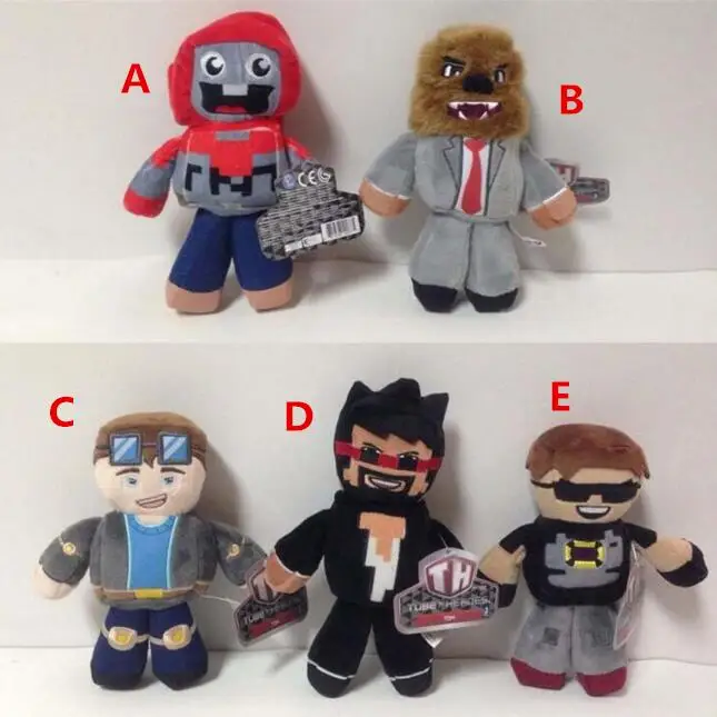 TUBE HEROES Dan TDM Captain Sparklez Sky Jeomeast Exploding Plush Doll Soft Stuffed Plush Doll Collectible Toy Christmas Gifts
TUBE HEROES Dan TDM Captain Sparklez Sky Jeomeast Exploding Plush Doll Soft Stuffed Plush Doll Collectible Toy Christmas Gifts