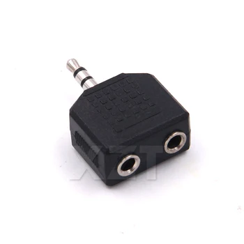 AT jack sockets 3.5mm 1 to 2 Double Earphone Headphone Y Splitter Cable Cord Adapter Plug sound quality 5PCS NEW
AT jack sockets 3.5mm 1 to 2 Double Earphone Headphone Y Splitter Cable Cord Adapter Plug sound quality 5PCS NEW