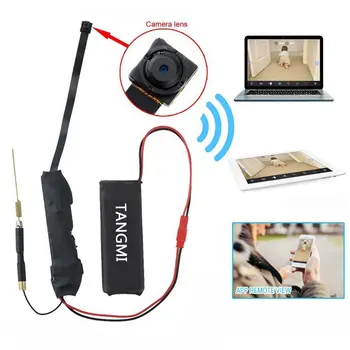 2018 WIFI Camera HD 1080P P2P Mini Camera DIY Wireless Camera Module Motion Activated DV Camcorder with 4000mA
2018 WIFI Camera HD 1080P P2P Mini Camera DIY Wireless Camera Module Motion Activated DV Camcorder with 4000mA