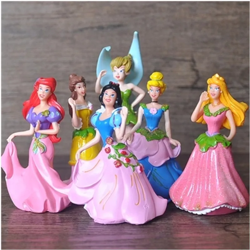 Disney 6pcs/Set 8cm PVC Catoon Anime Snow White Princess Cinderella Action Figure Doll Toys Children Christmas Gift
Disney 6pcs/Set 8cm PVC Catoon Anime Snow White Princess Cinderella Action Figure Doll Toys Children Christmas Gift