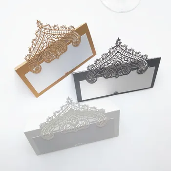 100Pcs Table Cards Laser Cut Seat Cards For Wedding Party Favors Decoration Name Place Cards Crown Wedding Card Decoration 6ZZ49 
100Pcs Table Cards Laser Cut Seat Cards For Wedding Party Favors Decoration Name Place Cards Crown Wedding Card Decoration 6ZZ49