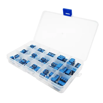40pcs 5.0mm-2pin + 25pcs 5.0mm-3pin (KF301) "+" Screw 5.0mm Straight Pin PCB Screw Terminal Block Connector 4/5/6 pin Wholesale
40pcs 5.0mm-2pin + 25pcs 5.0mm-3pin (KF301) "+" Screw 5.0mm Straight Pin PCB Screw Terminal Block Connector 4/5/6 pin Wholesale