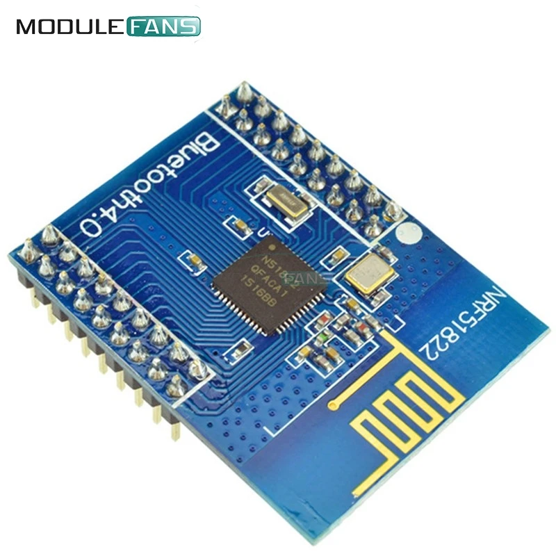 NRF51822 CORE51822 BLE4.0 Bluetooth Беспроводная плата связи RF антенна Контроллера SPI I2C UART Rev2 Rev3 2