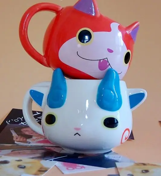 1set Yokai watch Cartoon star lovely kitchen cup toy 7.5*11.5cm Japanese Yo-kai watch 3 souvenir toy
1set Yokai watch Cartoon star lovely kitchen cup toy 7.5*11.5cm Japanese Yo-kai watch 3 souvenir toy