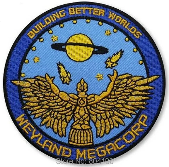 3.9" PROMETHEUS "Weyland Megacorp" Crew Patch ALIEN ALIENS Prop Show TV Movie Series iron on patches for clothing dropship
3.9" PROMETHEUS "Weyland Megacorp" Crew Patch ALIEN ALIENS Prop Show TV Movie Series iron on patches for clothing dropship
