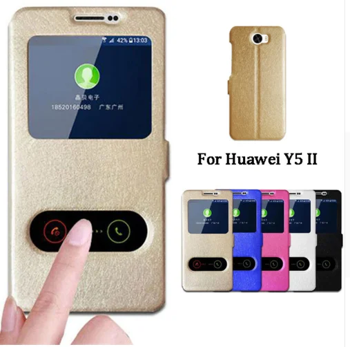 For Huawei Y5 II Case Quick View Window Stand Cover For Huawei Y5 ii Y5II 2 Case Flip PU Leather Phone Cases CUN L21 U29 L01 5.0
For Huawei Y5 II Case Quick View Window Stand Cover For Huawei Y5 ii Y5II 2 Case Flip PU Leather Phone Cases CUN L21 U29 L01 5.0