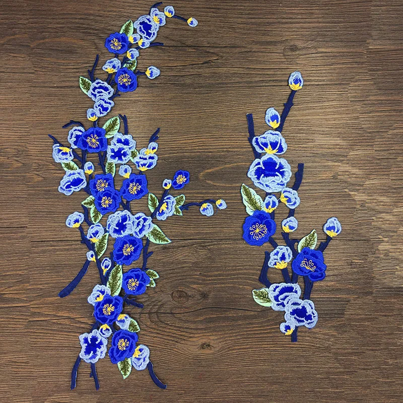 Plum Flower Embroidery Patches Sticker for Clothing Dress Iron on Parches Sewing Accessories Applique Crafts Suppliers 1pc
Plum Flower Embroidery Patches Sticker for Clothing Dress Iron on Parches Sewing Accessories Applique Crafts Suppliers 1pc