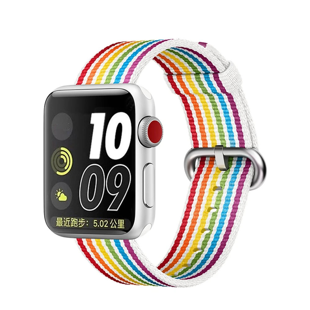 woven nylon sports bands For apple watch band series 3/2/1 watchband iwatch 42mm 38mm Wrist bracelet belt watch Accessories
woven nylon sports bands For apple watch band series 3/2/1 watchband iwatch 42mm 38mm Wrist bracelet belt watch Accessories