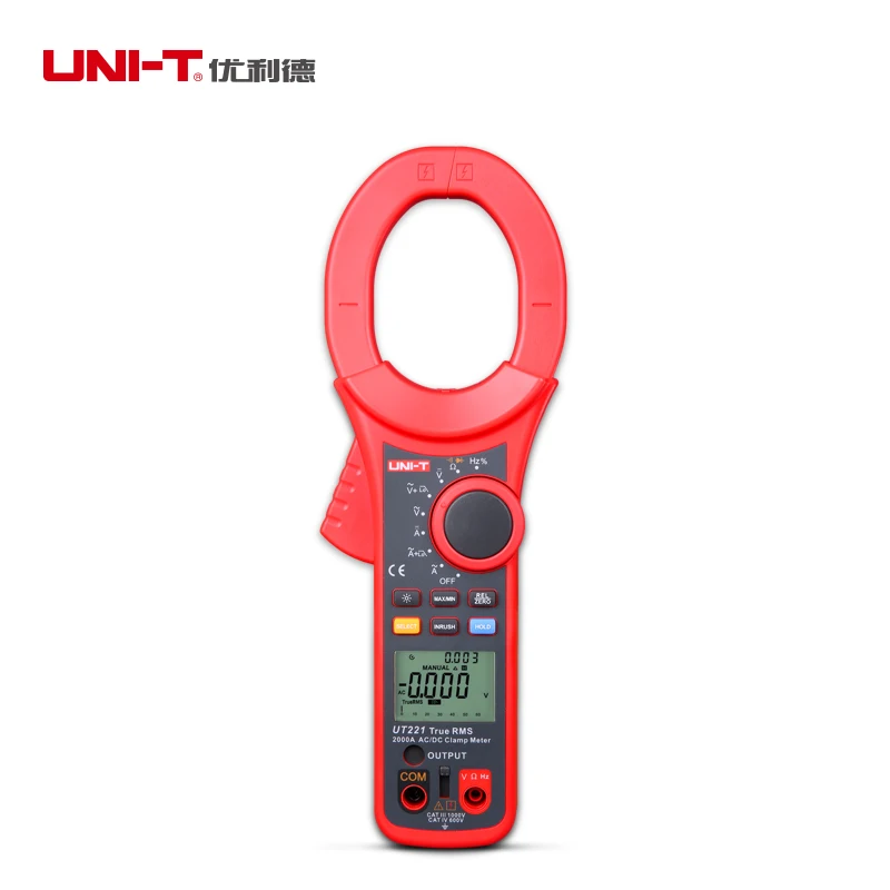 Uni-t UT221 profissional Backlight 2000A RMS Digital grampo metros W / multimetro teste de frequencia e de ciclo
Uni-t UT221 profissional Backlight 2000A RMS Digital grampo metros W / multimetro teste de frequencia e de ciclo