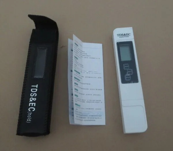 DHL 100pcs TDS EC Meter Temperature Tester Pen 3 In1 Function Conductivity Water Quality Measurement Tool TDS&EC 0-5000ppm
DHL 100pcs TDS EC Meter Temperature Tester Pen 3 In1 Function Conductivity Water Quality Measurement Tool TDS&EC 0-5000ppm