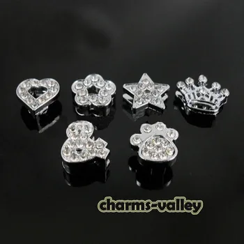 Free Shipping, 20PCS 8MM Full Rhinestone Mixed Style Charms Slide Charms Letters Fit 8mm Belts Wristbands
Free Shipping, 20PCS 8MM Full Rhinestone Mixed Style Charms Slide Charms Letters Fit 8mm Belts Wristbands